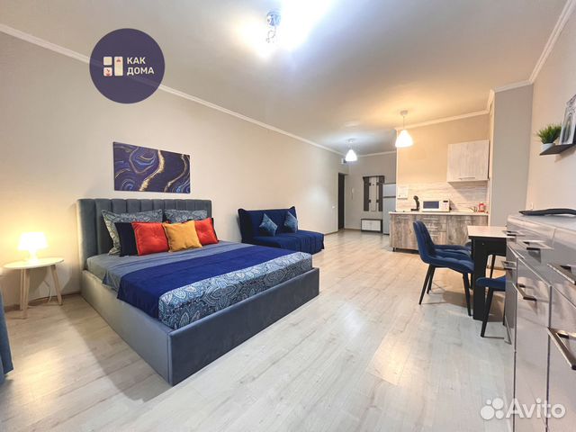

Квартира-студия, 35 м², 2 кровати