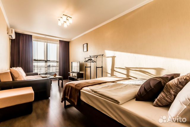

1-к. квартира, 42 м², 2 кровати