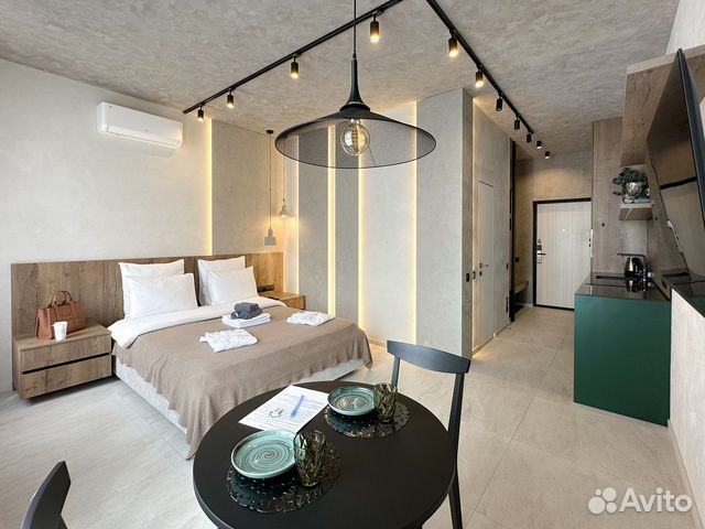 

Квартира-студия, 30 м², 1 кровать