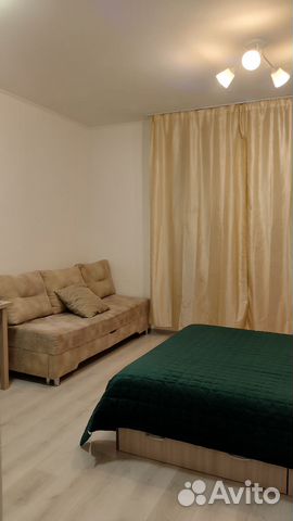 

Квартира-студия, 32 м², 1 кровать