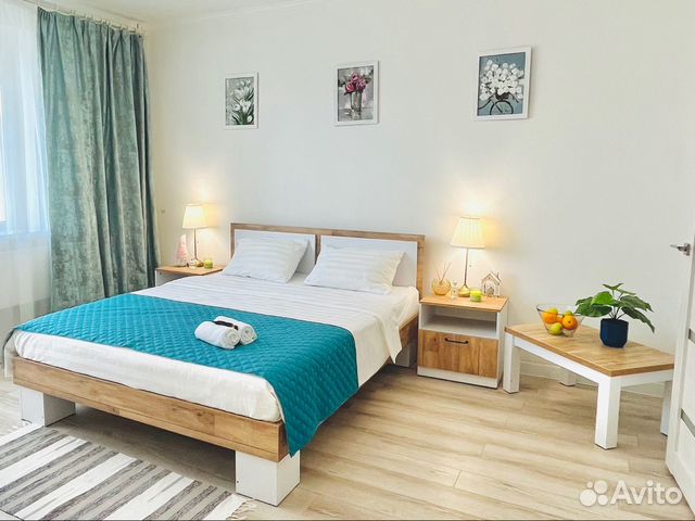 

1-к. квартира, 41 м², 2 кровати