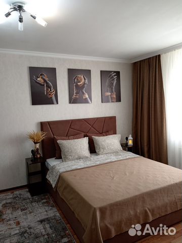 

1-к. квартира, 38 м², 3 кровати