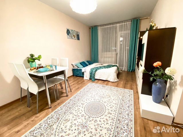 

Квартира-студия, 27 м², 1 кровать
