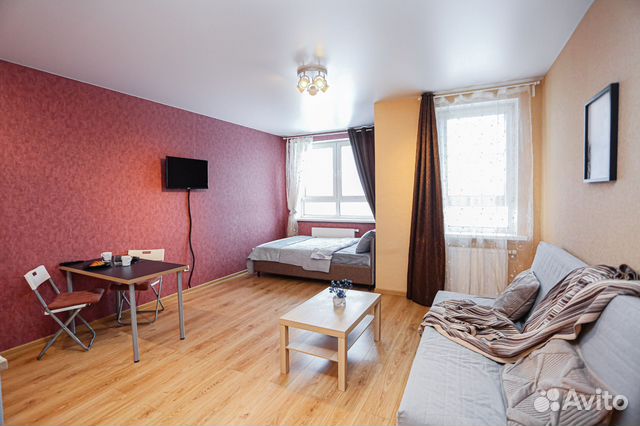 

Квартира-студия, 32,8 м², 2 кровати