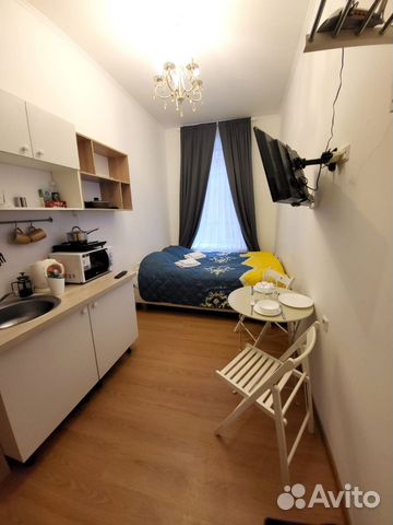 

Квартира-студия, 14 м², 2 кровати