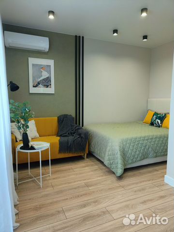 

Квартира-студия, 30 м², 2 кровати