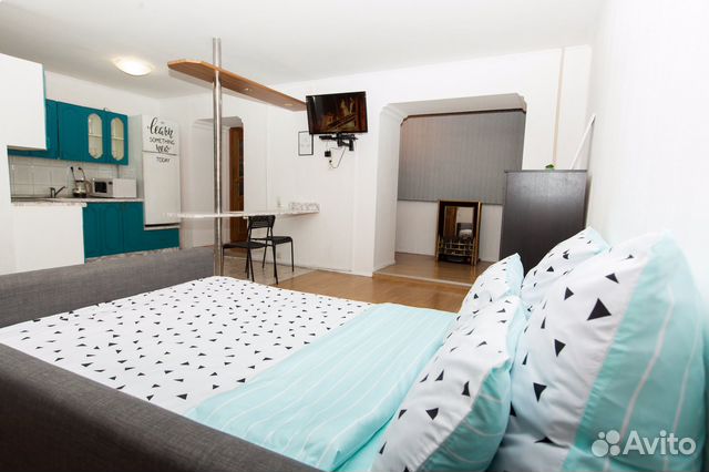 

Квартира-студия, 42 м², 1 кровать