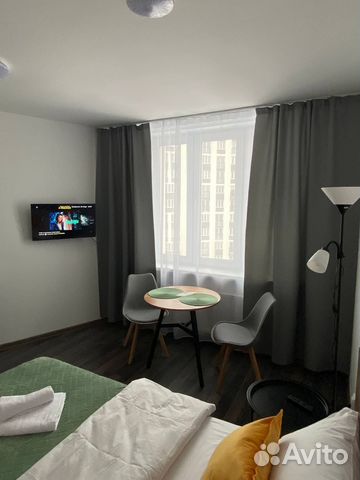 

Квартира-студия, 26 м², 1 кровать