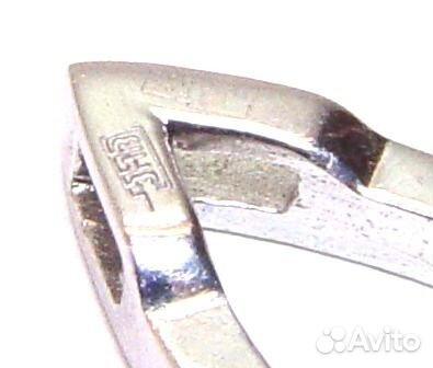 Кулон из белого золота с бриллиантом 585 пробы Кулон из белого золота с бриллиантом 585 пробы