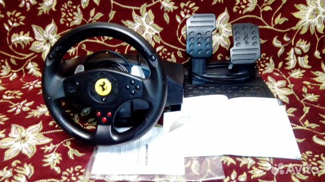 Руль с педалями thrustmaster Ferrari GT Expirience