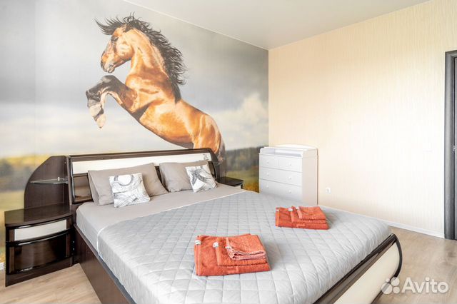 

2-к. квартира, 62 м², 2 кровати