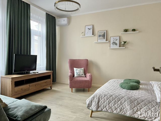 

1-к. квартира, 41 м², 2 кровати