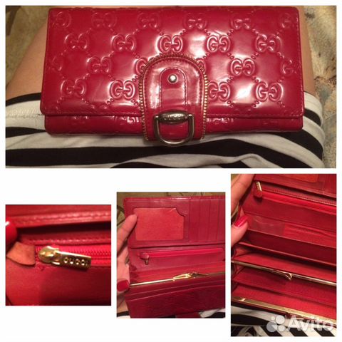 Ориг. кошелек Gucci красный Ориг. кошелек Gucci красный
