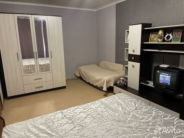 

1-к. квартира, 38 м², 2 кровати