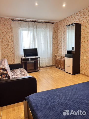 

1-к. квартира, 45 м², 2 кровати