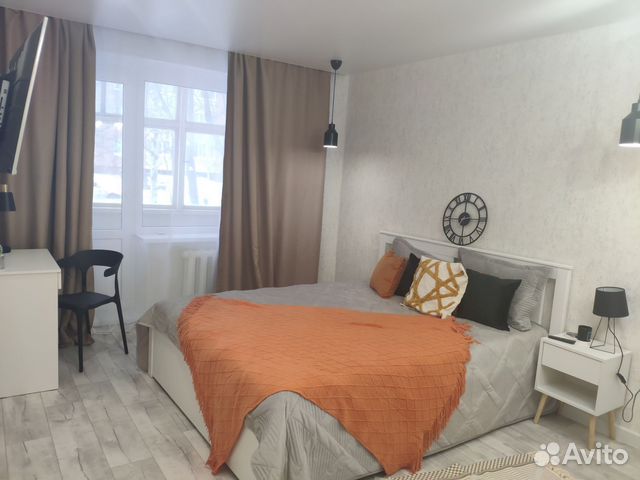 

1-к. квартира, 32 м², 2 кровати