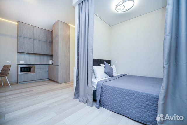 

Квартира-студия, 40 м², 2 кровати