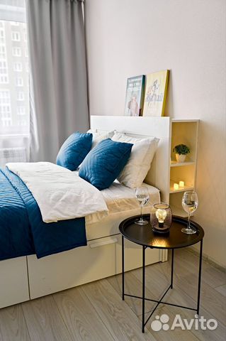 

1-к. квартира, 43 м², 1 кровать