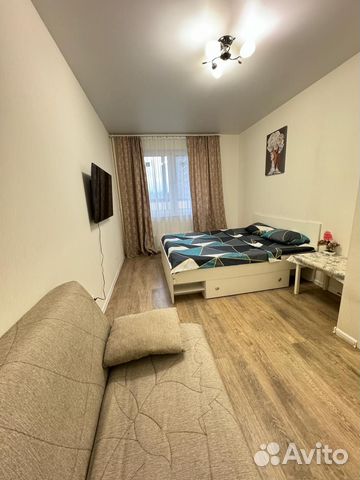 

1-к. квартира, 38 м², 3 кровати