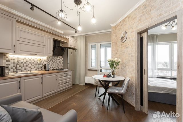 

1-к. квартира, 40 м², 2 кровати