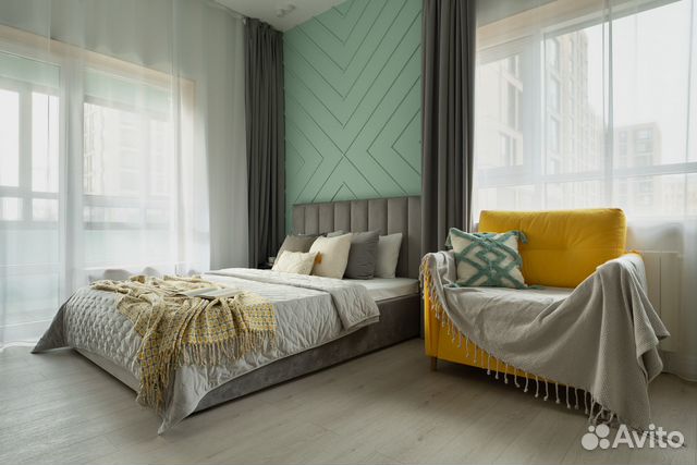 

Квартира-студия, 30 м², 2 кровати