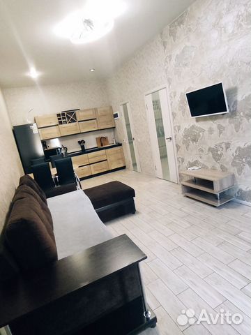 

1-к. квартира, 40 м², 2 кровати