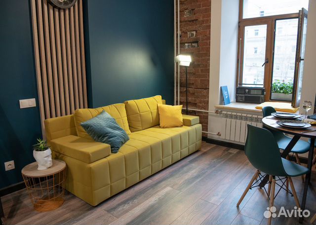 

Квартира-студия, 32 м², 2 кровати