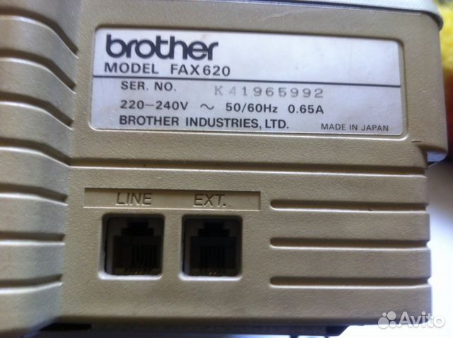 Телефакс brother FAX-620 Телефакс brother FAX-620