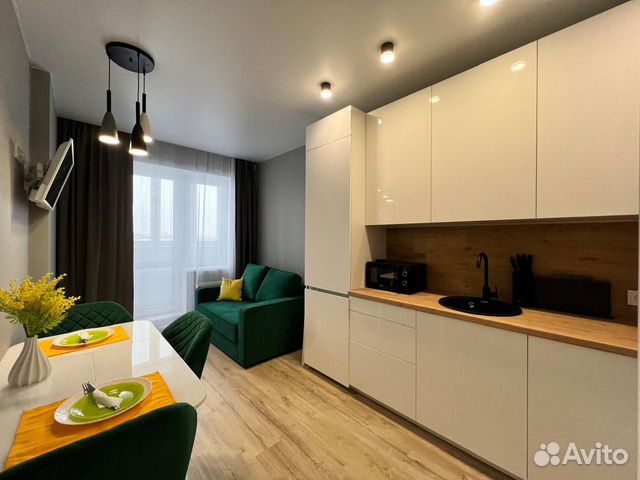 

1-к. квартира, 40 м², 2 кровати