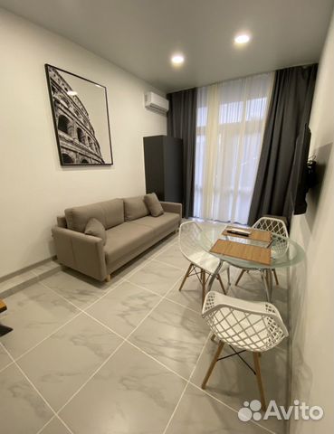 

Квартира-студия, 28 м², 2 кровати