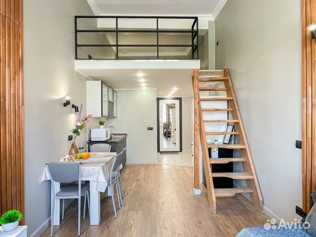 

Квартира-студия, 40 м², 2 кровати