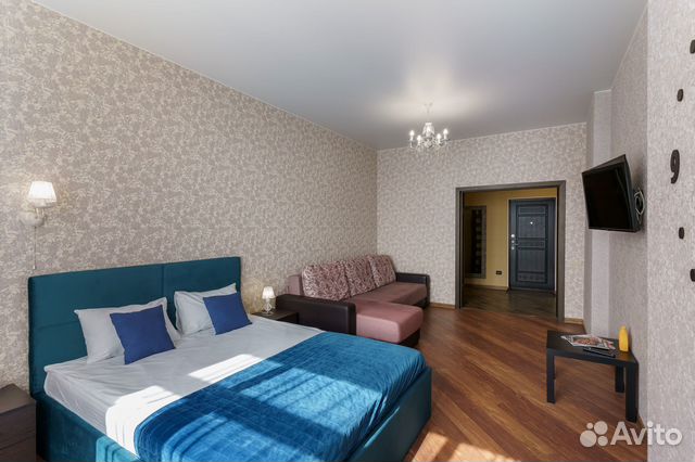 

1-к. квартира, 50 м², 2 кровати