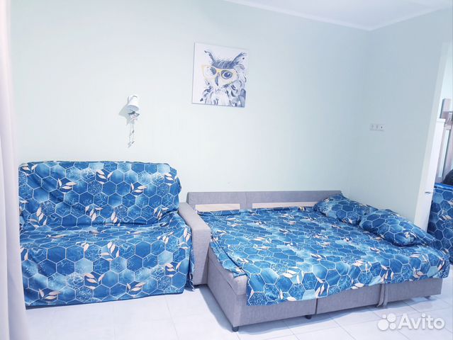 

Квартира-студия, 25 м², 2 кровати