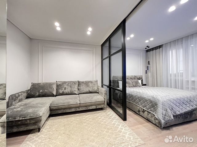 

1-к. квартира, 42 м², 2 кровати