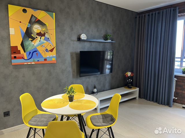 

Квартира-студия, 38 м², 2 кровати