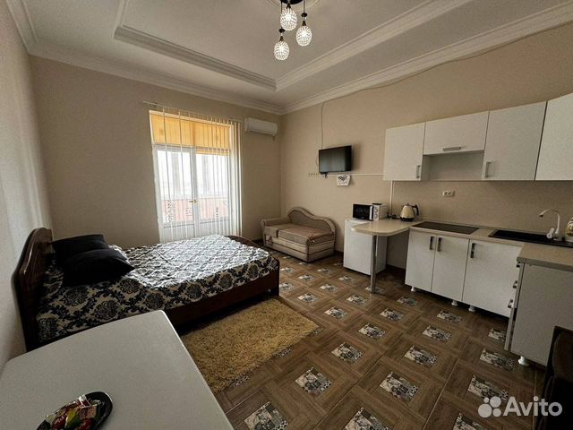 

Квартира-студия, 33 м², 2 кровати