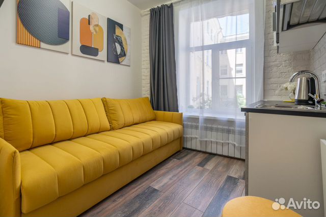 

Квартира-студия, 12 м², 1 кровать