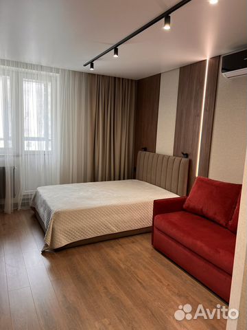 

Квартира-студия, 27 м², 2 кровати