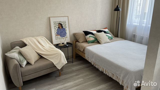 

Квартира-студия, 24 м², 2 кровати