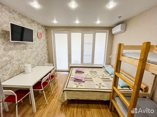 

Квартира-студия, 30 м², 2 кровати