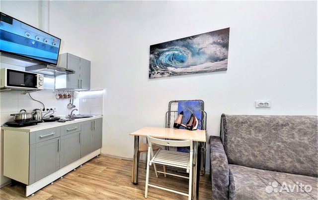 

1-к. квартира, 27 м², 2 кровати
