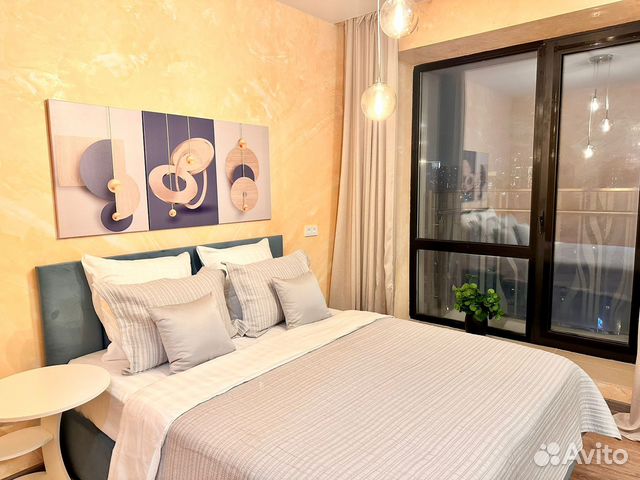 

Квартира-студия, 38 м², 2 кровати