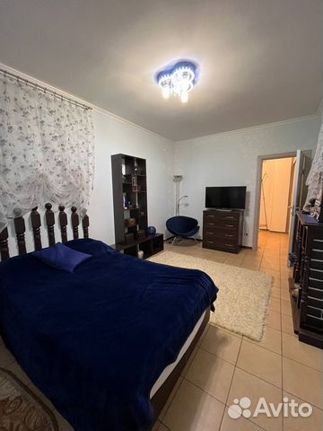 

1-к. квартира, 38 м², 2 кровати
