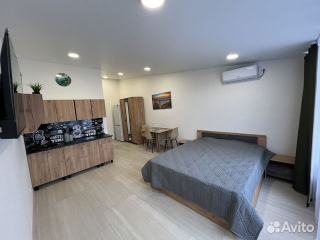 

Квартира-студия, 35 м², 2 кровати