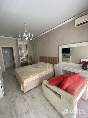 

1-к. квартира, 45 м², 3 кровати