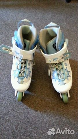 Детские роликовые коньки Caprice magic blue Детские роликовые коньки Caprice magic blue