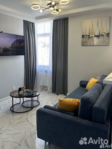 

Квартира-студия, 42 м², 2 кровати