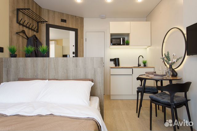 

Квартира-студия, 16 м², 1 кровать