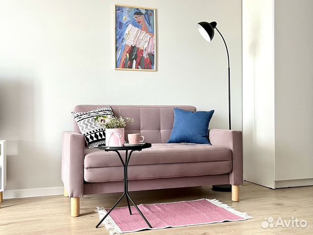 

Квартира-студия, 30 м², 2 кровати