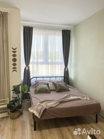 

Квартира-студия, 33 м², 2 кровати